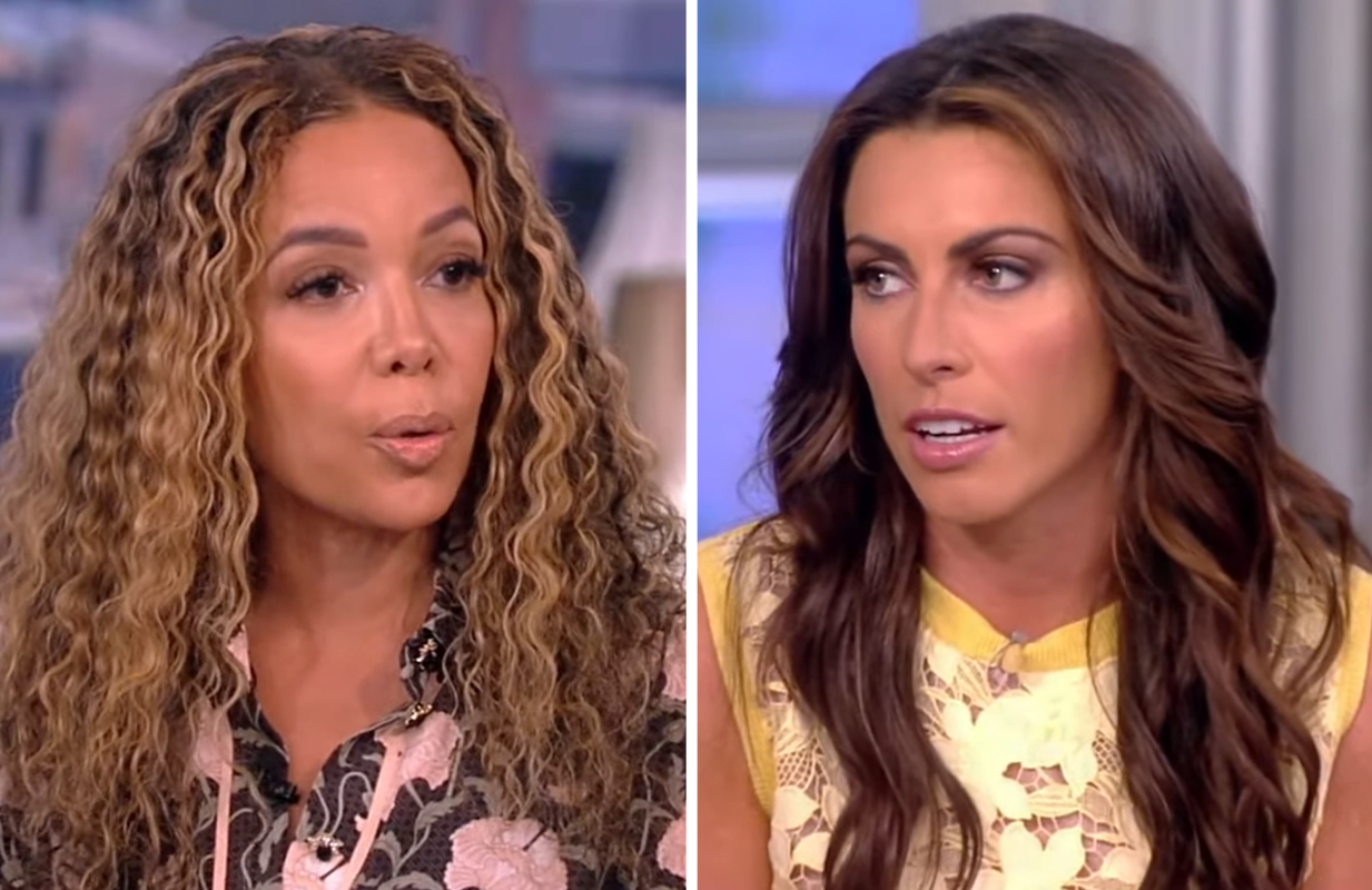 Sunny Hostin and Alyssa Farah Griffin on The View (Photos: ABC)