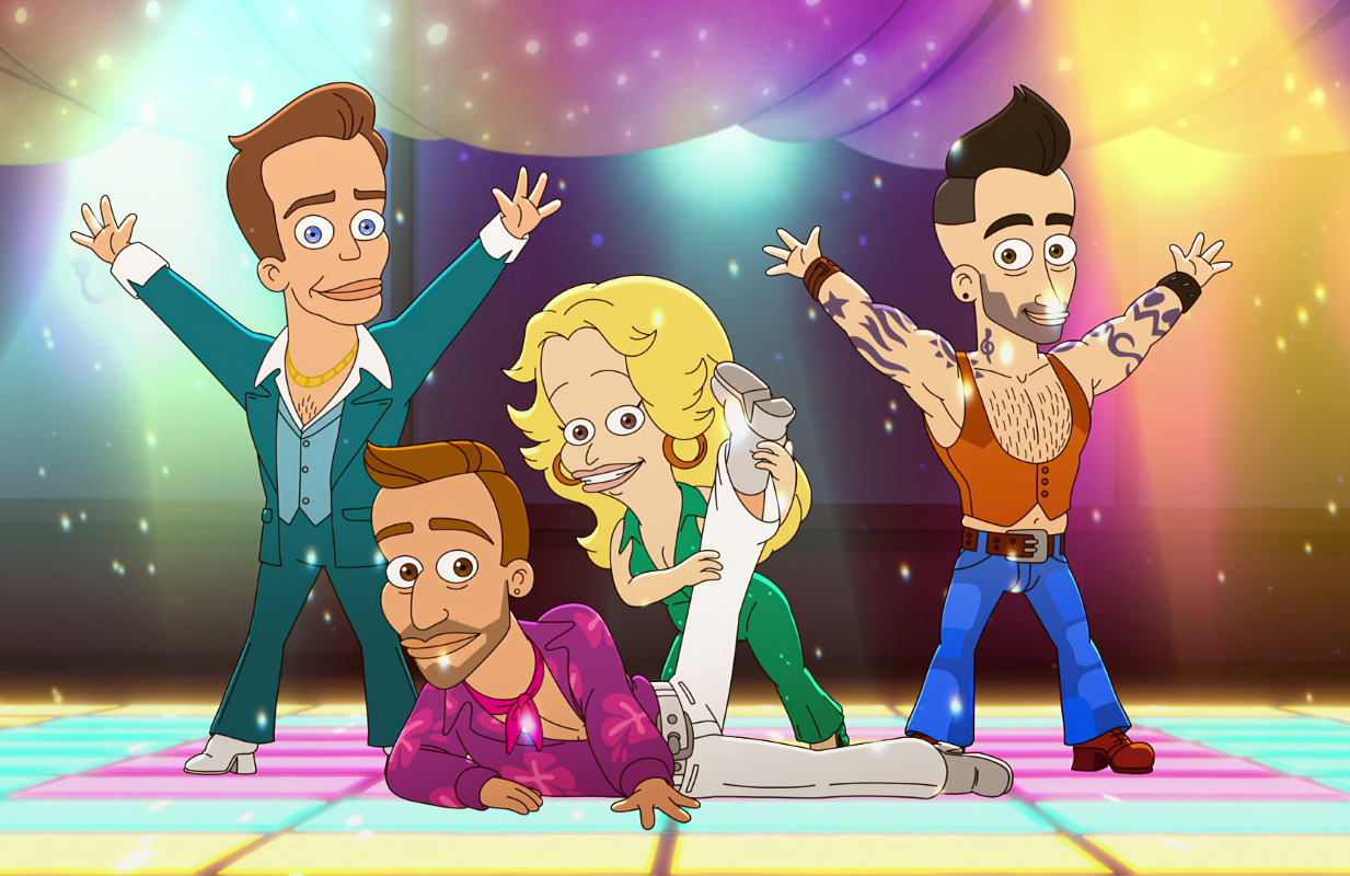 Who's voicing (fictional) boy band Bros 4 Life this season on Big Mouth? (Photo: Netflix)