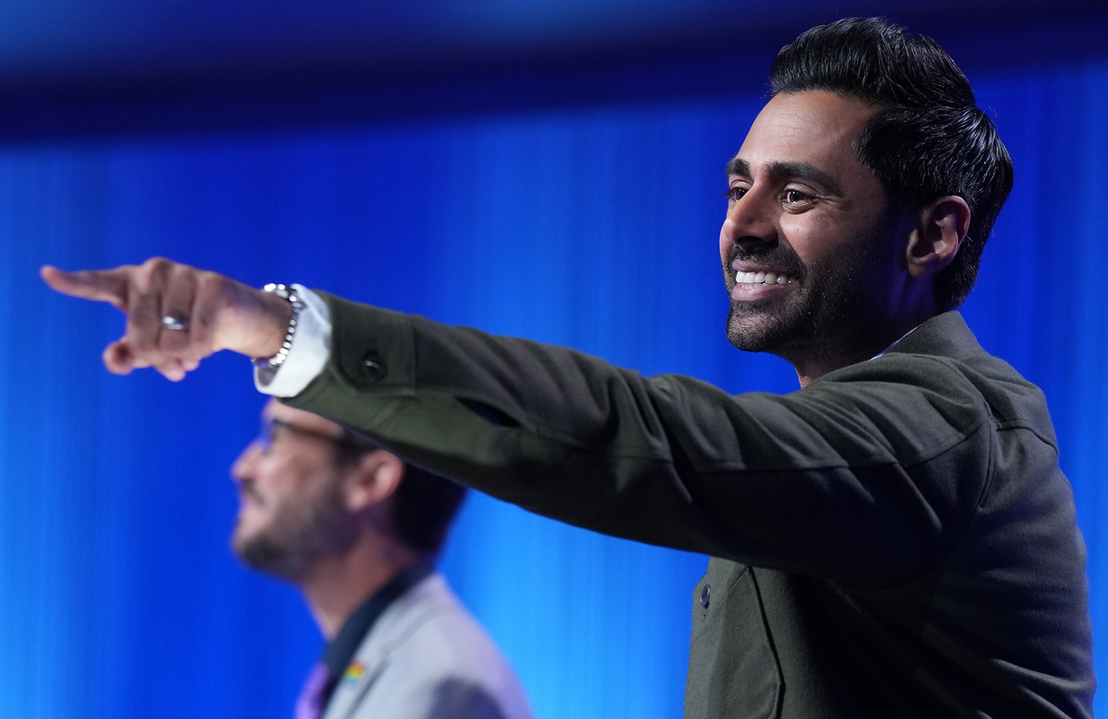 Hasan Minhaj on Celebrity Jeopardy!. (Photo: Celebrity Jeopardy/Twitter)