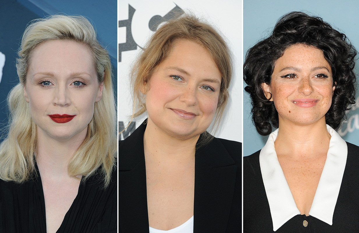 Gwendoline Christie, Merritt Wever, Alia Shawkat. (Photos: Everett Collection)