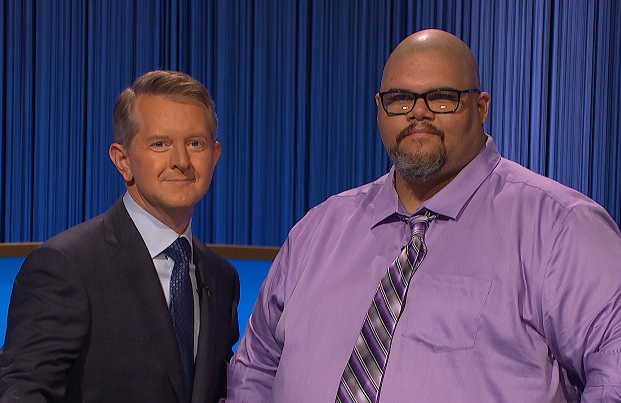Ken Jennings and Ryan Long. (Photo: Ryan Long/Twitter)