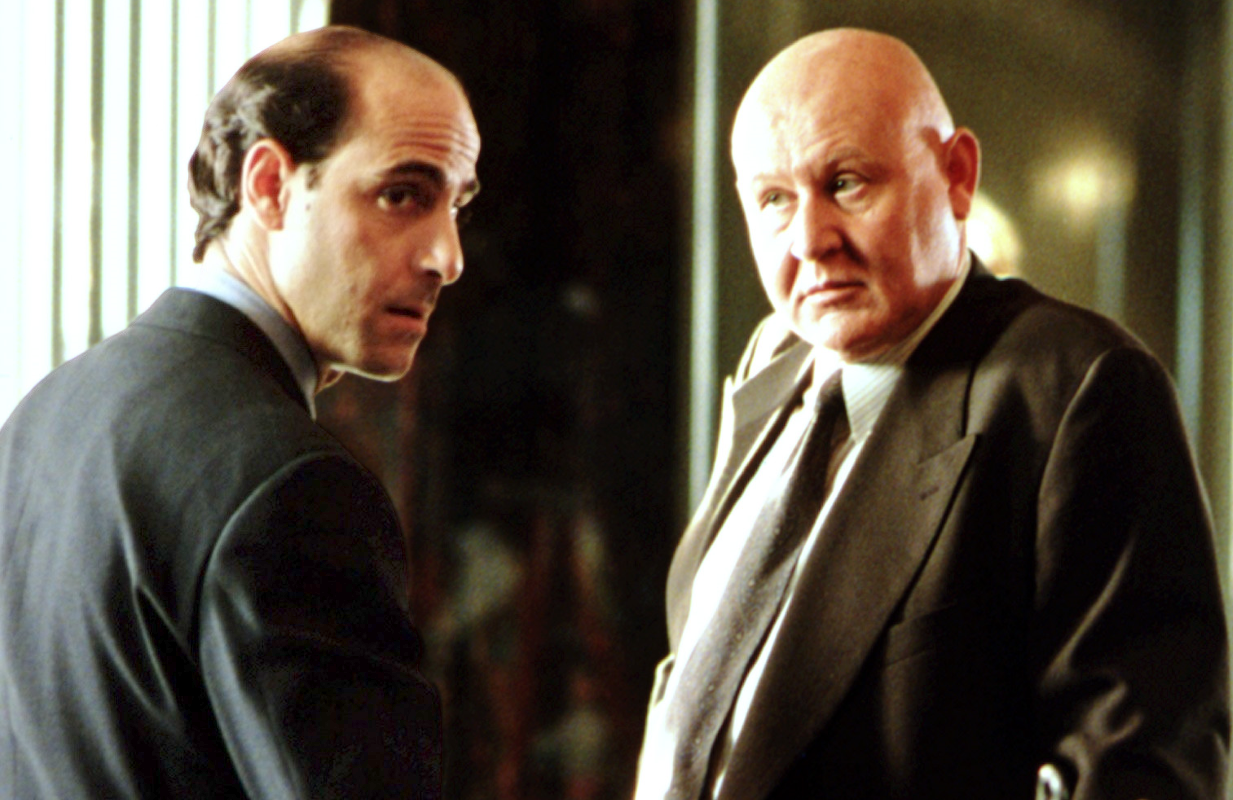 Stanley Tucci and Daniel Benzali in Murder One (Photo: ABC)