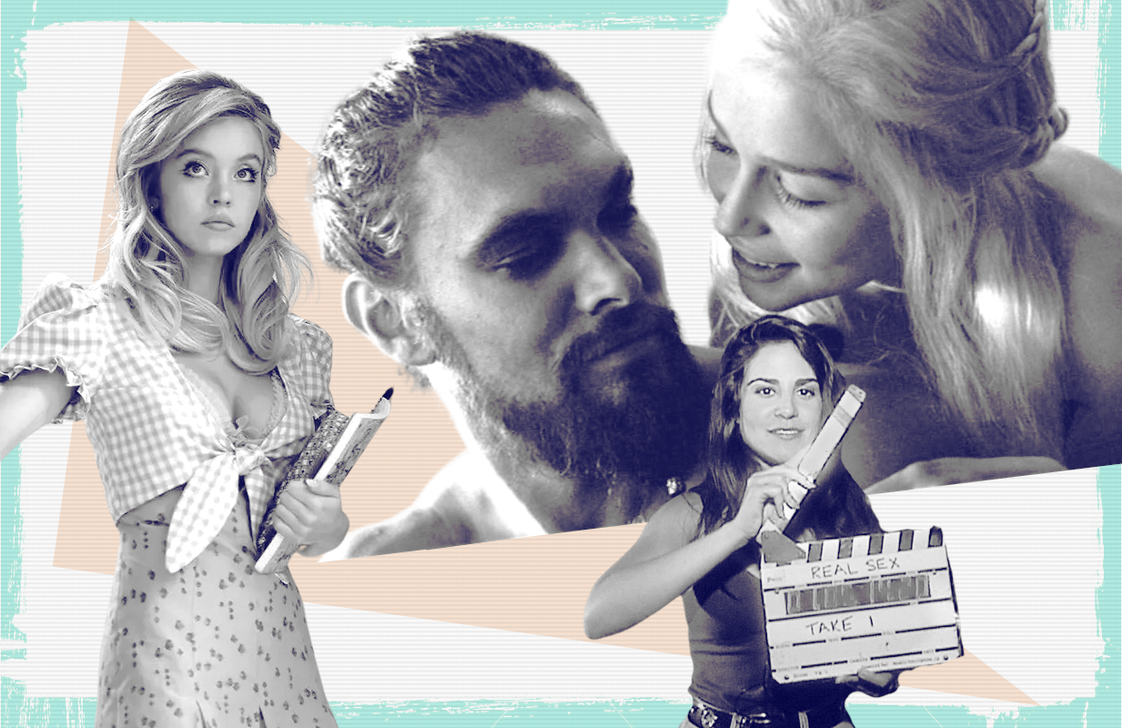 Euphoria, Game of Thrones, and Real Sex (Photos: HBO/Primetimer graphic)