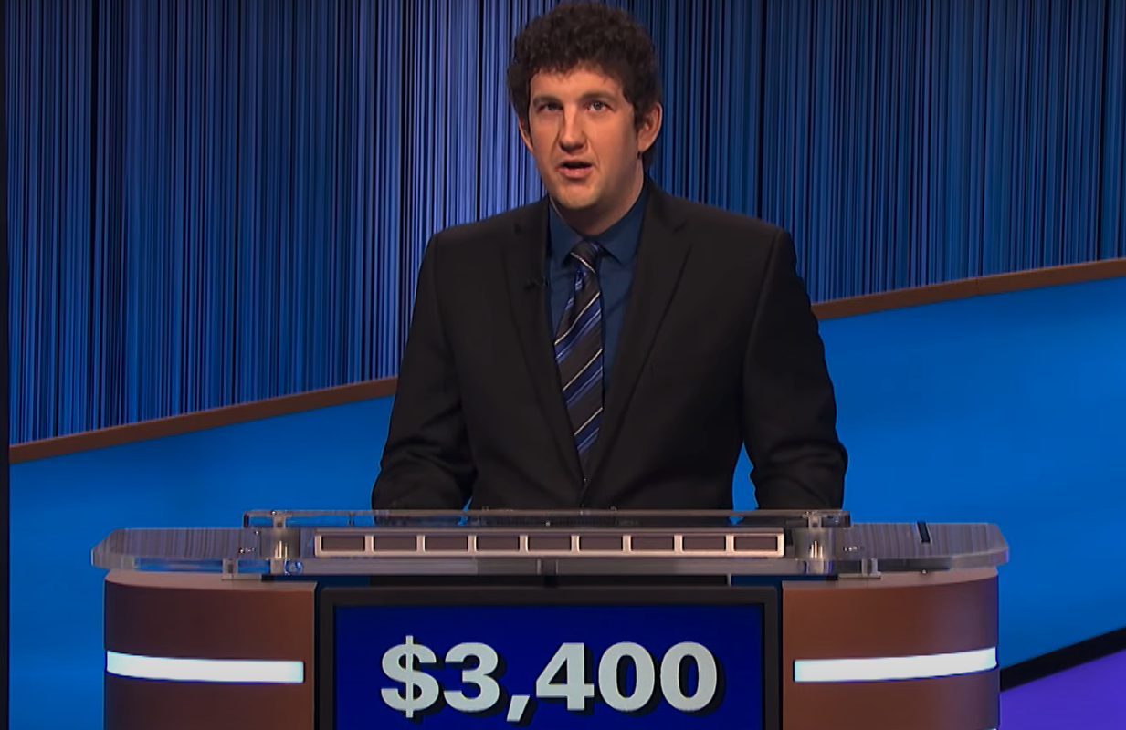 Matt Amodio. (Photo: Jeopardy!/YouTube)