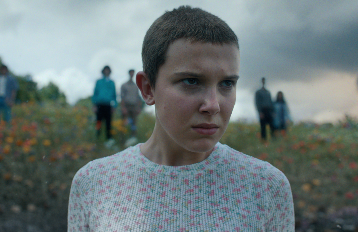 Millie Bobby Brown in Stranger Things. (Photo: Netflix)