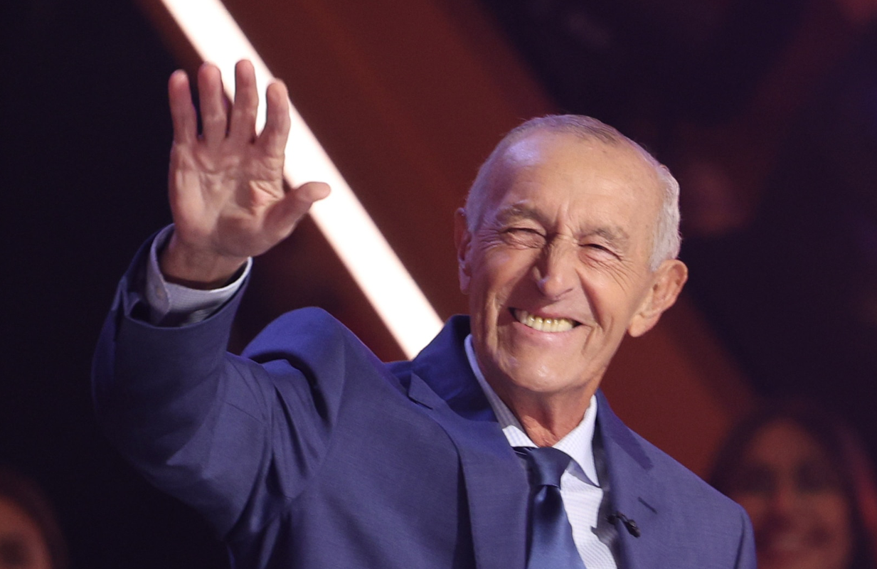 Len Goodman on Dancing With the Stars. (Photo: Disney+)