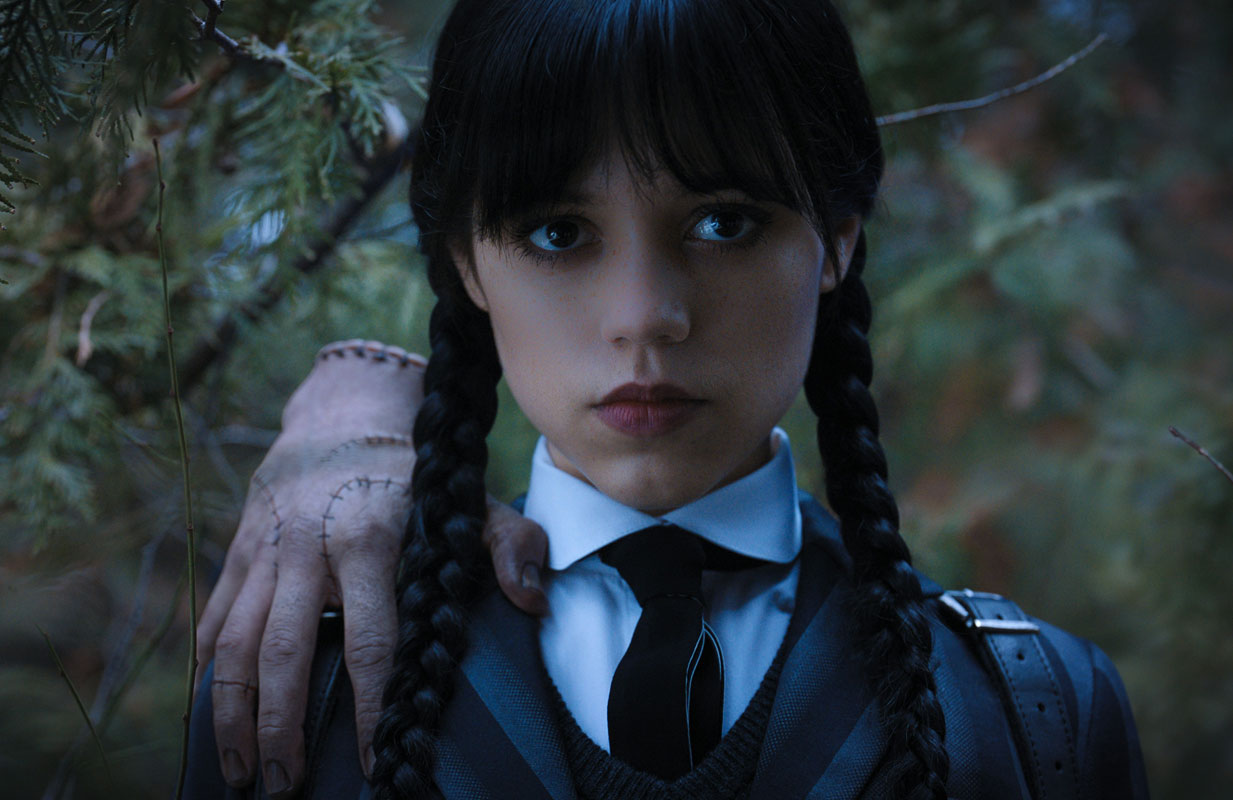 Jenna Ortega in Wednesday (Netflix)