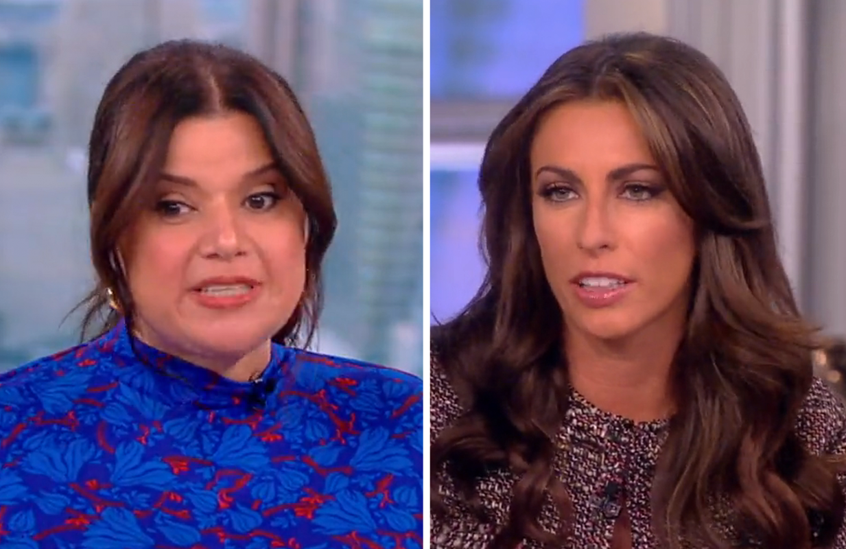 Ana Navarro and Alyssa Farah Griffin on The View. (Photos: ABC)