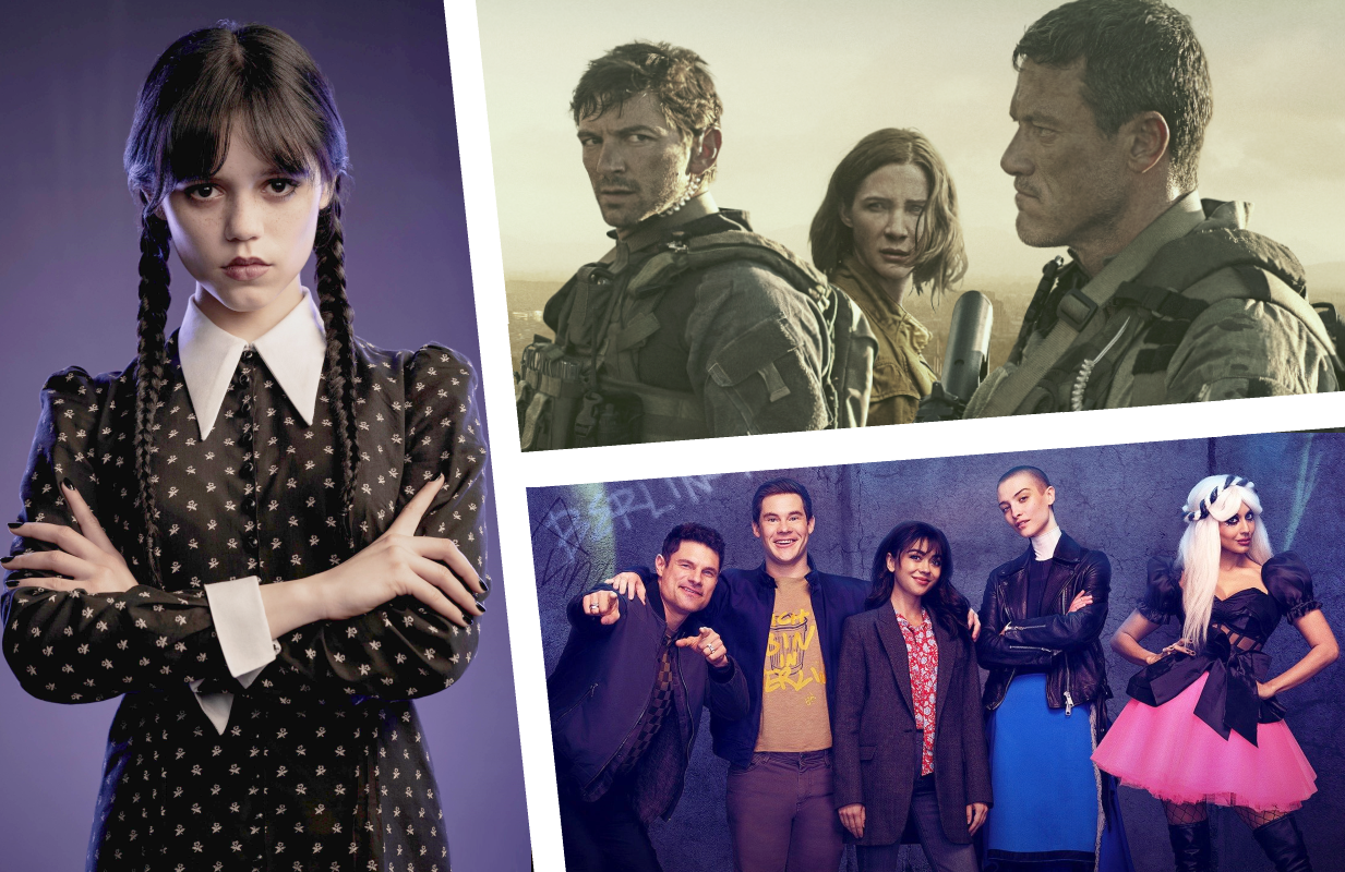 Photos: Netflix, Apple TV+, Peacock