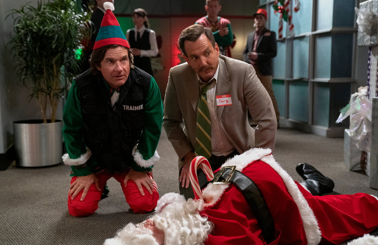 Jason Bateman and Will Arnett in Who Killed Santa: A Murderville Murder Mystery. (Photo: Netflix)