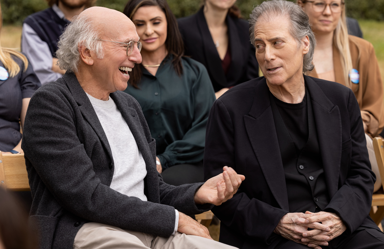 Larry David and Richard Lewis in Curb Your Enthusiasm. (Photo: HBO)