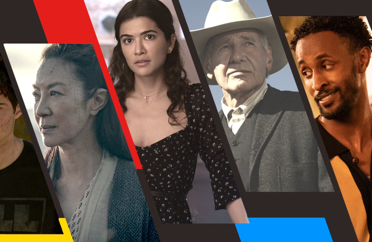 The Witcher: Blood Origin, National Treasure: Edge of History, 1923, Little America  (Photos: Netflix, Disney+, Paramount+, Apple TV+/Primetimer graphic)