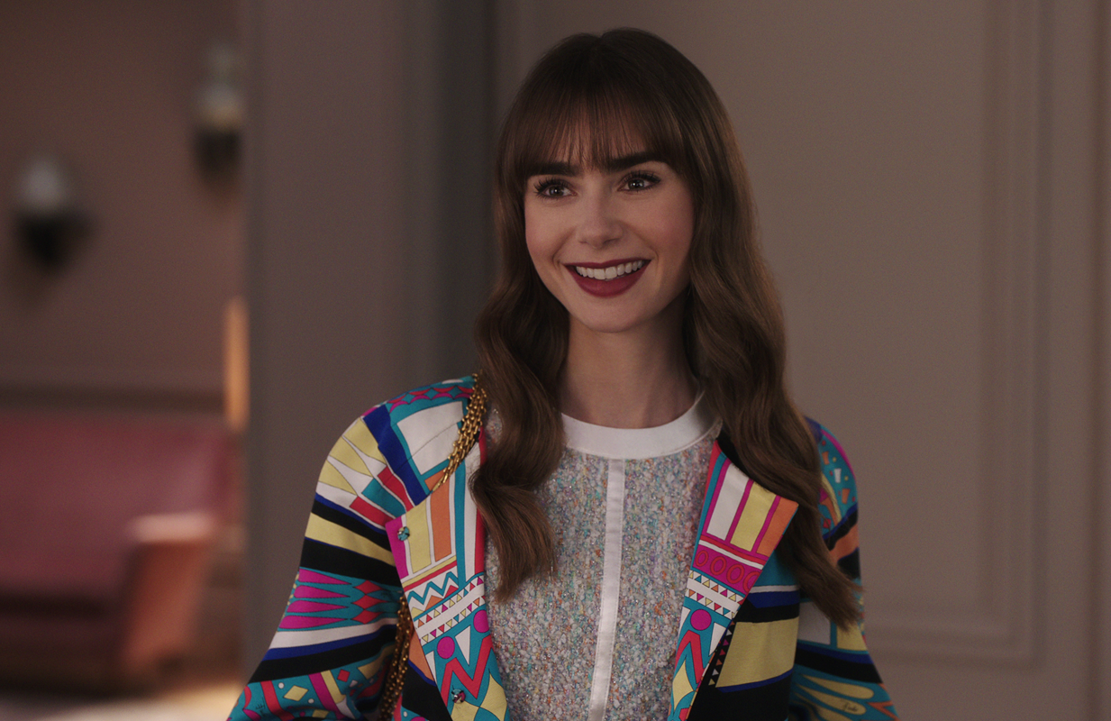 Lily Collins in Emily in Paris. (Photo: Netflix)