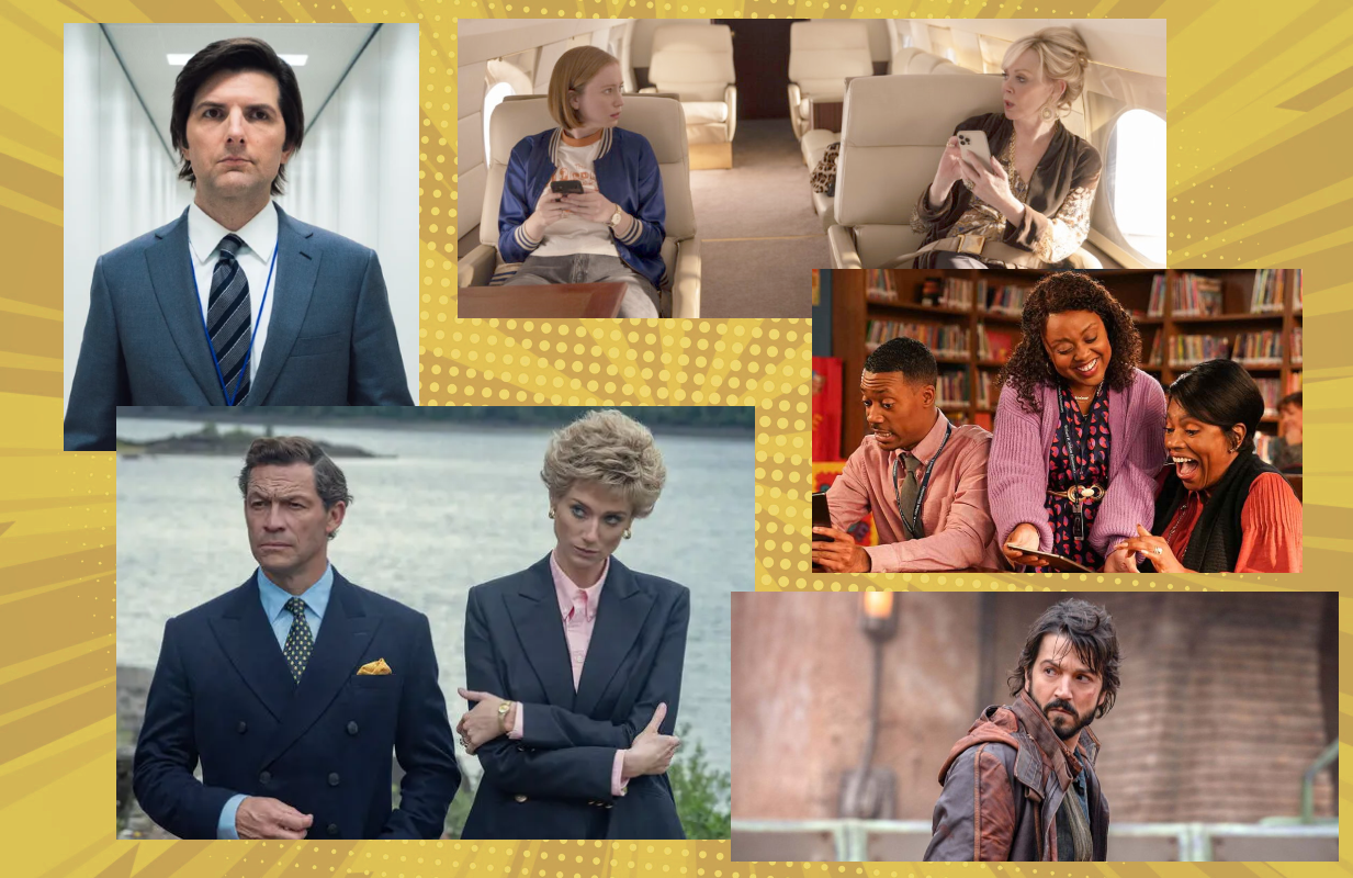 Photos: Apple TV+, HBO Max, Netflix, ABC, LucasFilm/Disney+.