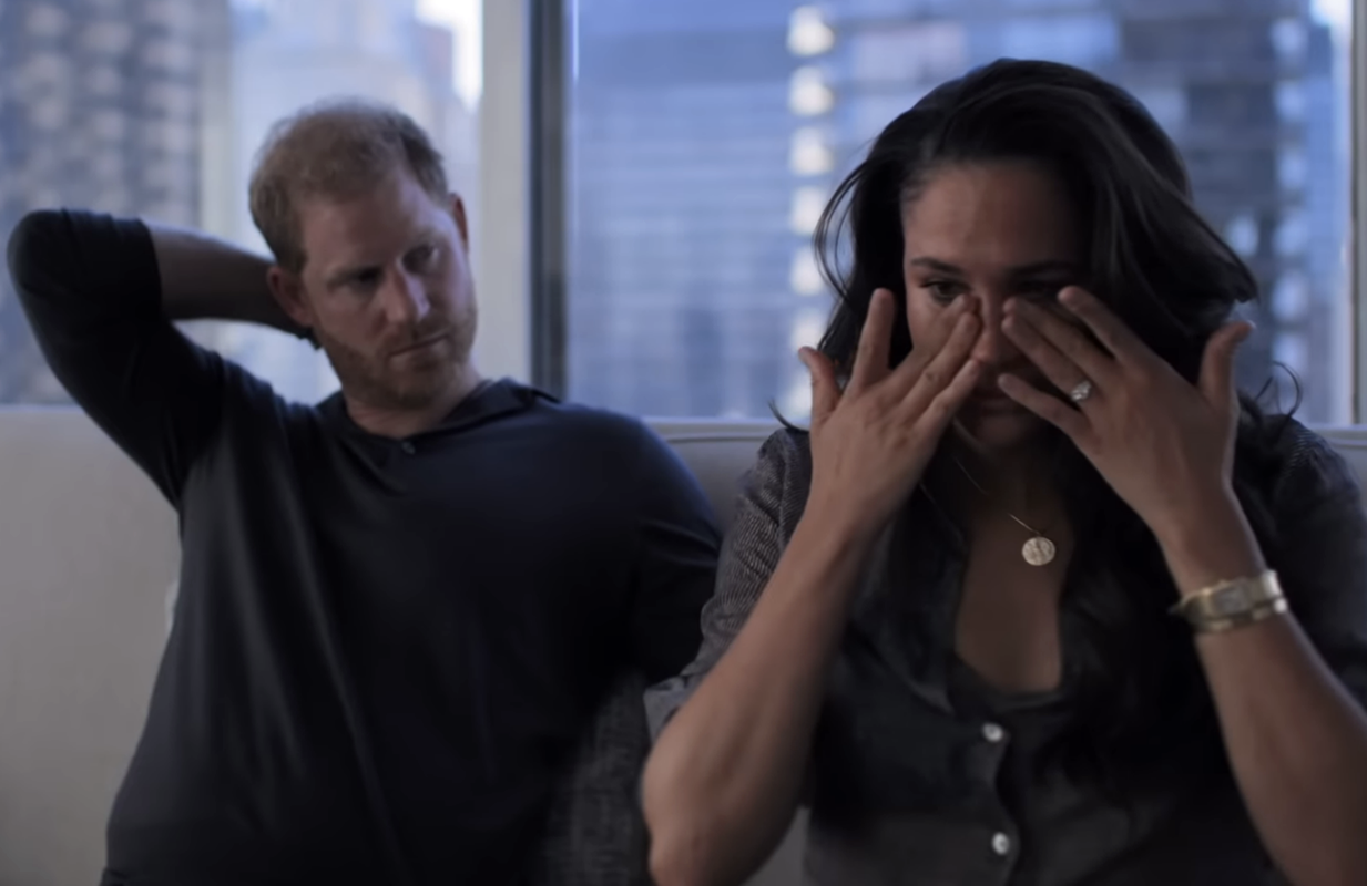 Prince Harry and Meghan Markle. (Photo: Netflix)