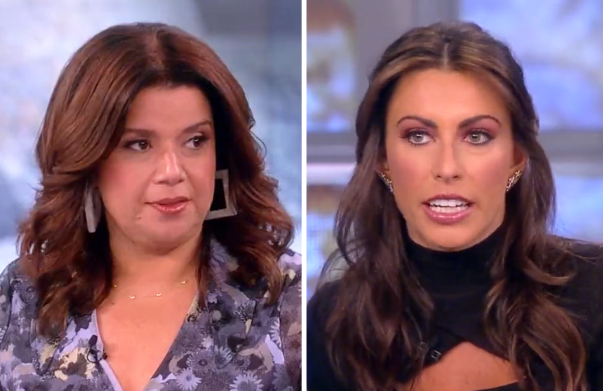 The cold war between Ana and Alyssa heated up on Monday morning. (Photos: ABC)