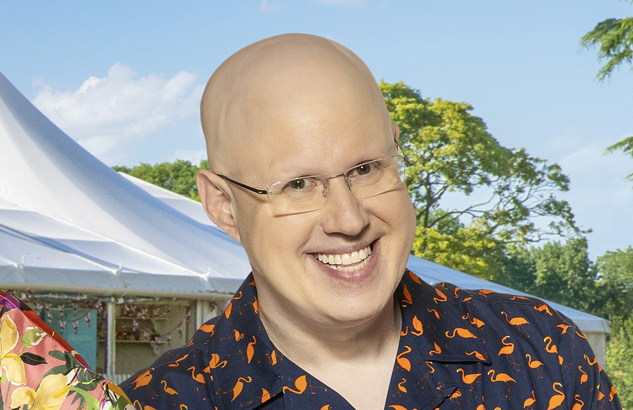 Matt Lucas in The Great British Bake-Off. (Photo: Netflix)