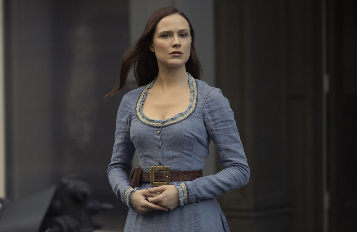 Evan Rachel Wood in Westworld. (Photo: HBO)