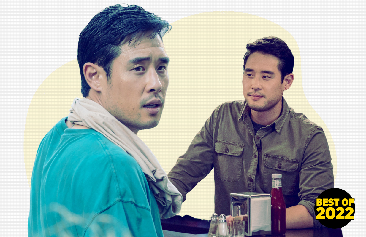 Raymond Lee in Quantum Leap and Kevin Can F**k Himself (Photos: NBC, AMC/Primetimer graphic)