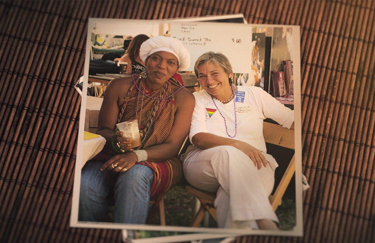 Youree Dell Harris a.k.a Miss Cleo and friend (Photo: HBO Max)