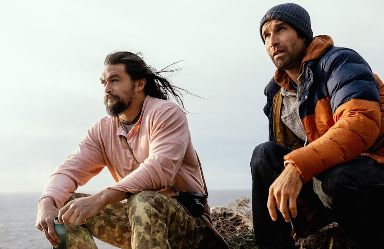 Jason Momoa and Chris Sharma. (Photo: HBO Max) 