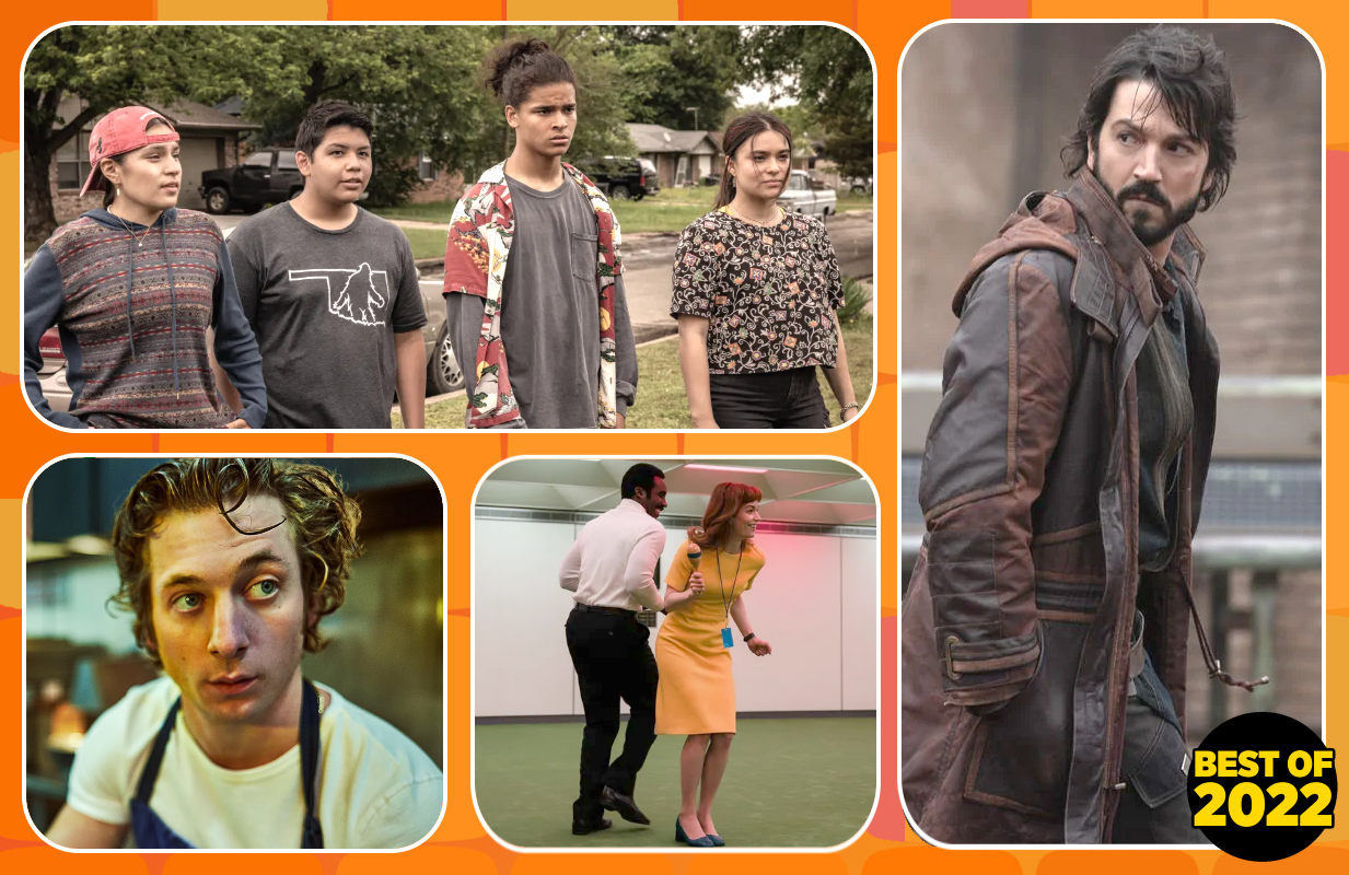 Reservation Dogs, The Bear, Severance, Star Wars: Andor (Photos: FX/Apple TV+/Disney+/Lucasfilm; Primetimer graphic)