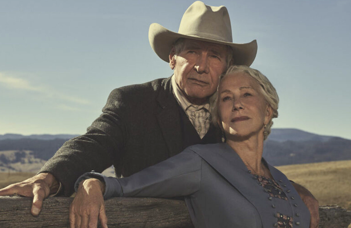 Harrison Ford and Helen Mirren in 1923. (Photo: Paramount+)