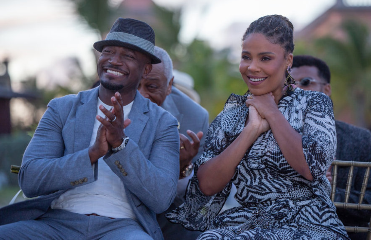 Taye Diggs and Sanaa Lathan in The Best Man: The Final Chapters (Photo: Nicolas Cordone/Peacock)