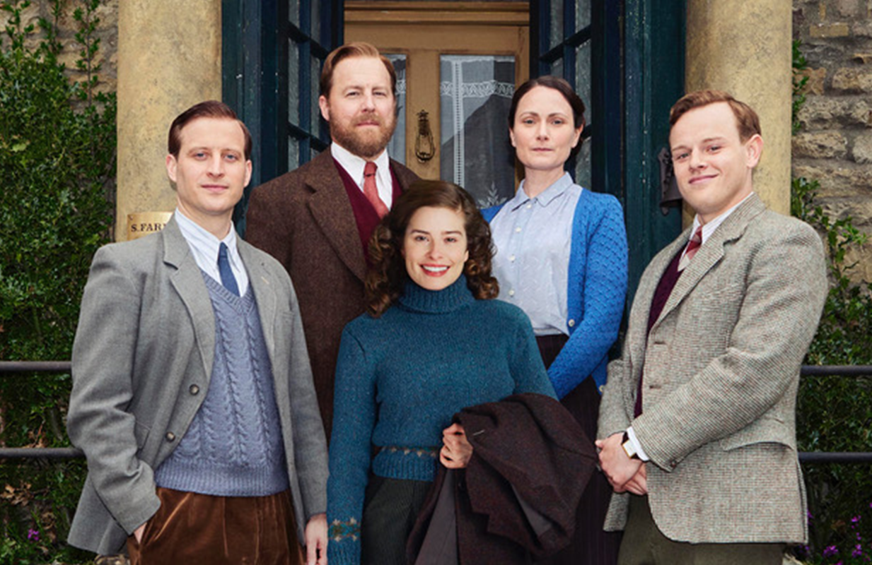 All Creatures Great and Small stars Nicholas Ralph, Samuel West, Rachel Shenton, Anna Madeley, and Callum Woodhouse. (Photo: PBS/Masterpiece)