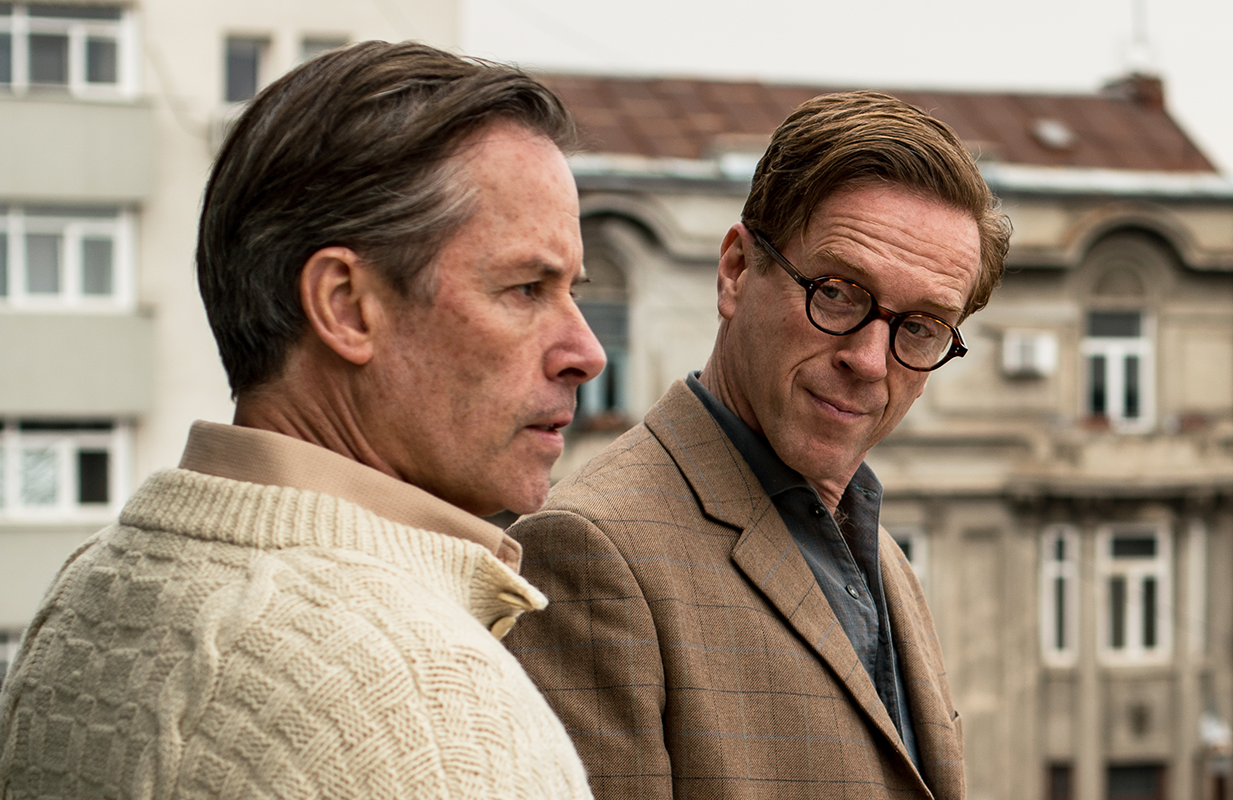 Guy Pearce and Damian Lewis in A Spy Among Friends. (Photo: Adi Marineci/Sony Pictures Television)