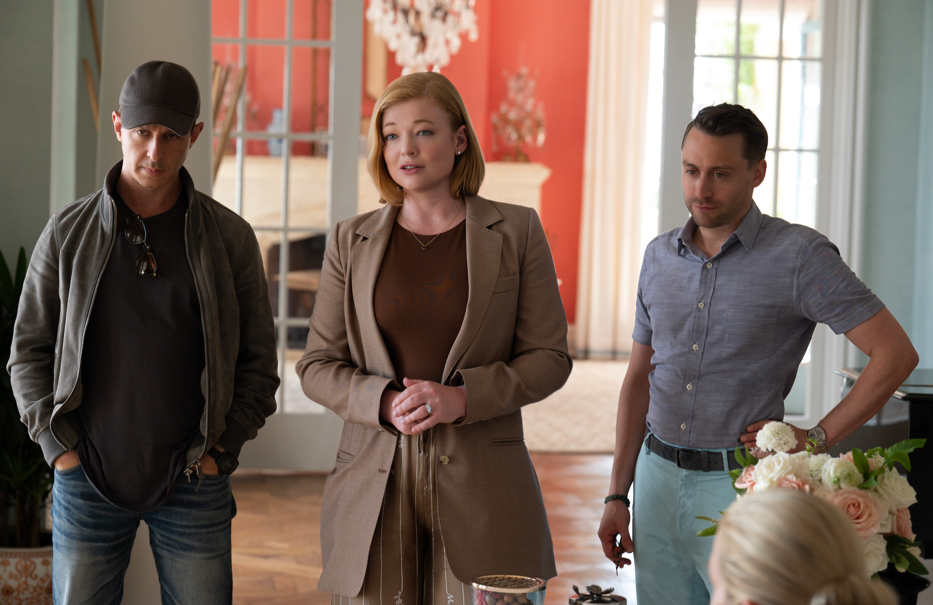 Jeremy Strong, Sarah Snook, and Kieran Culkin star in Succession (Photo: HBO)