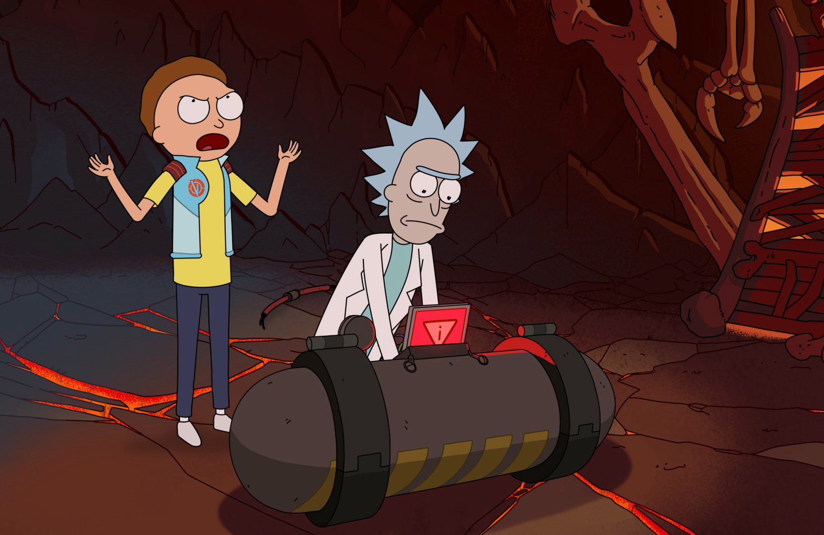 Justin Roiland voiced both leads in Rick and Morty before Adult Swim cut ties with him over abuse allegations. (photo: ©Adult Swim / Courtesy: Everett Collection)
