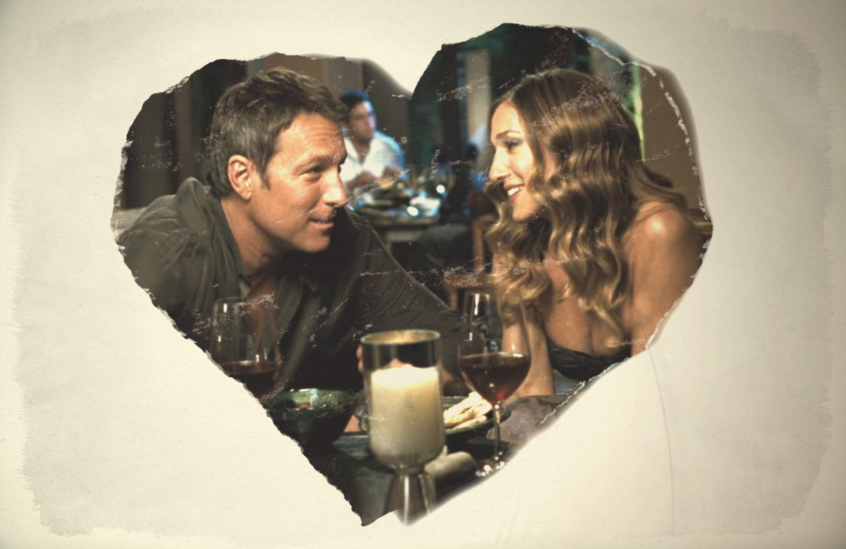 John Corbett and Sarah Jessica Parker (Photo: Sex and the City 2; Primetimer graphic)