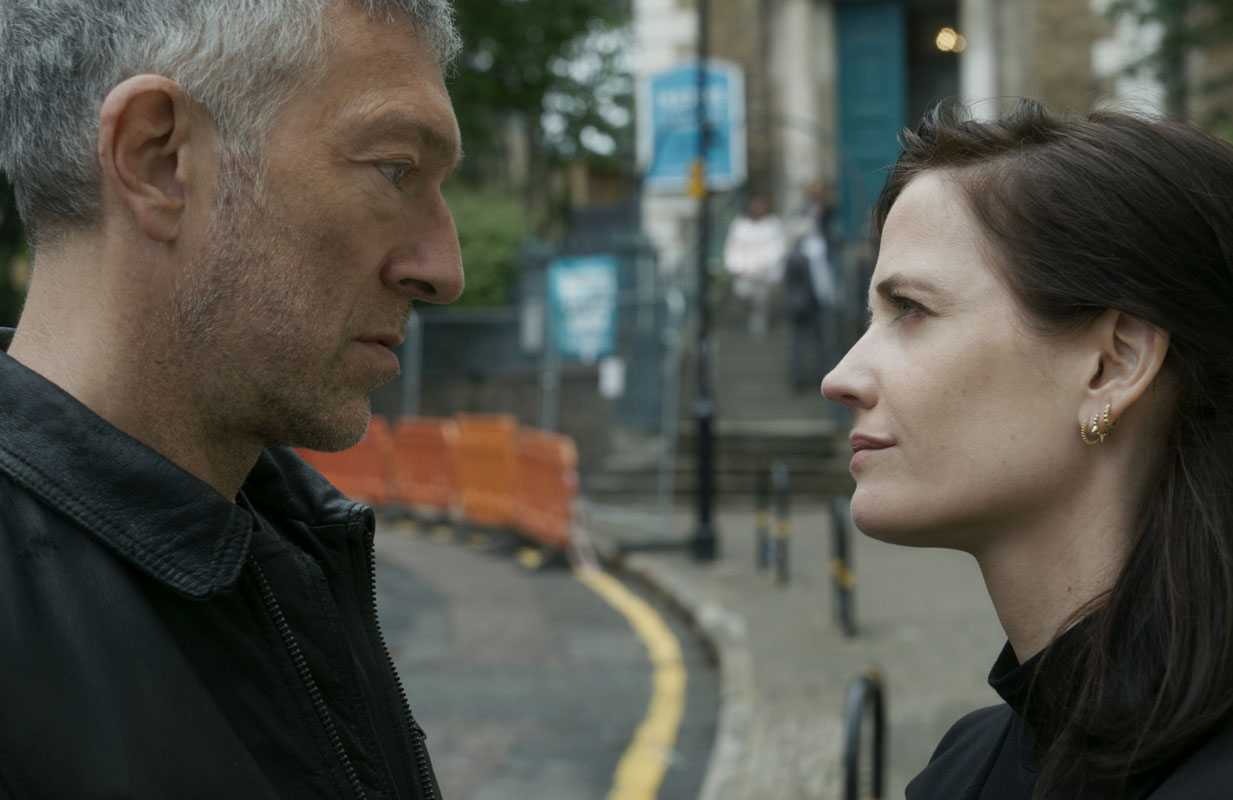 Vincent Cassel and Eva Green in Liaison (Apple TV+)