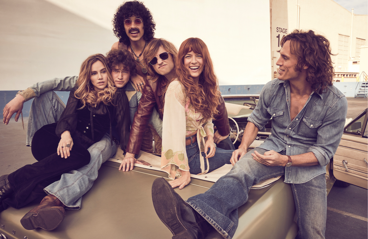 The cast of Daisy Jones and the Six (Photo: Pamela Littky/Prime Video)