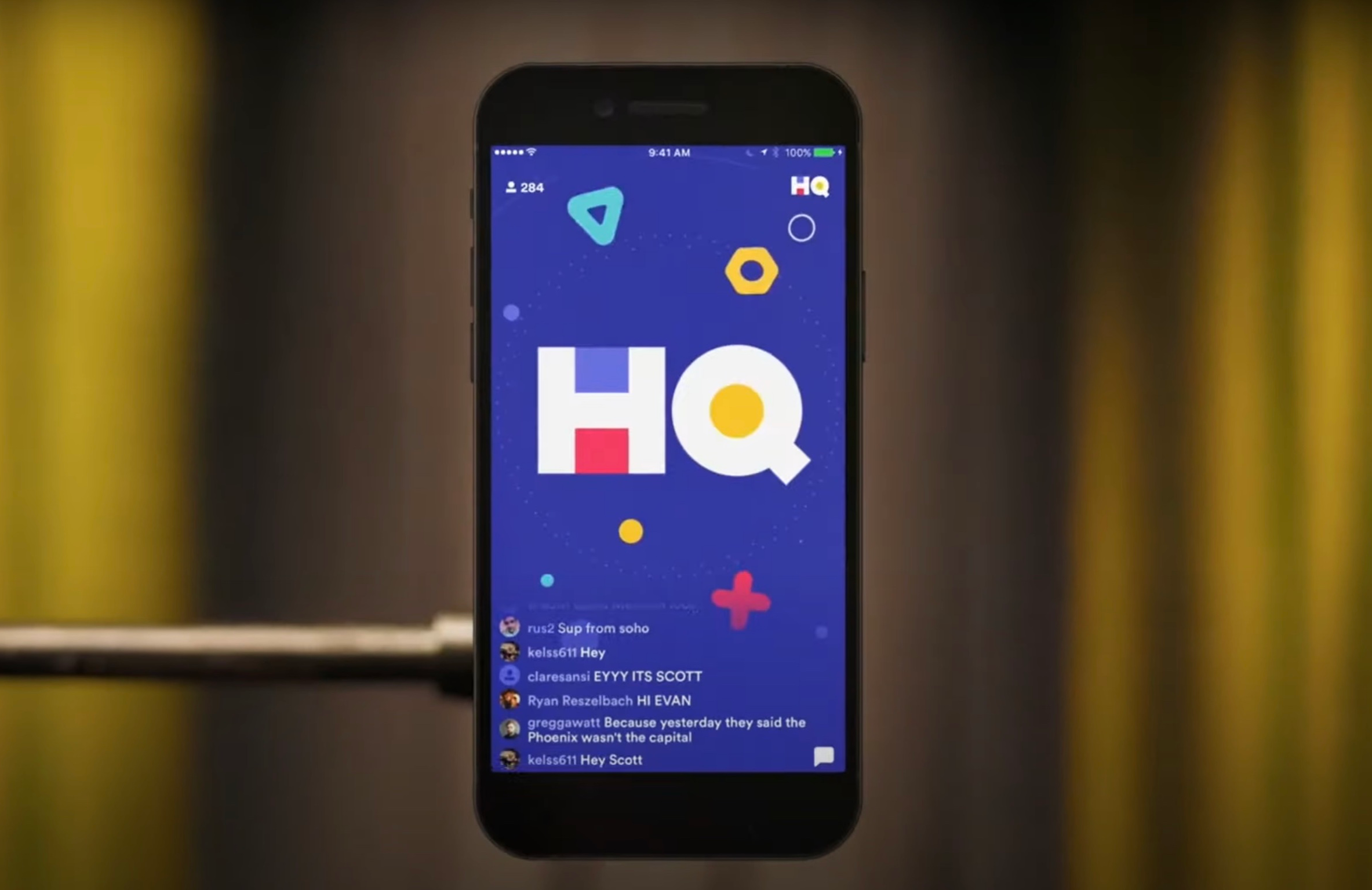 The HQ Trivia app, as seen in CNN's upcoming documentary (Photo: Glitch: The Rise and Fall of HQ Trivia)