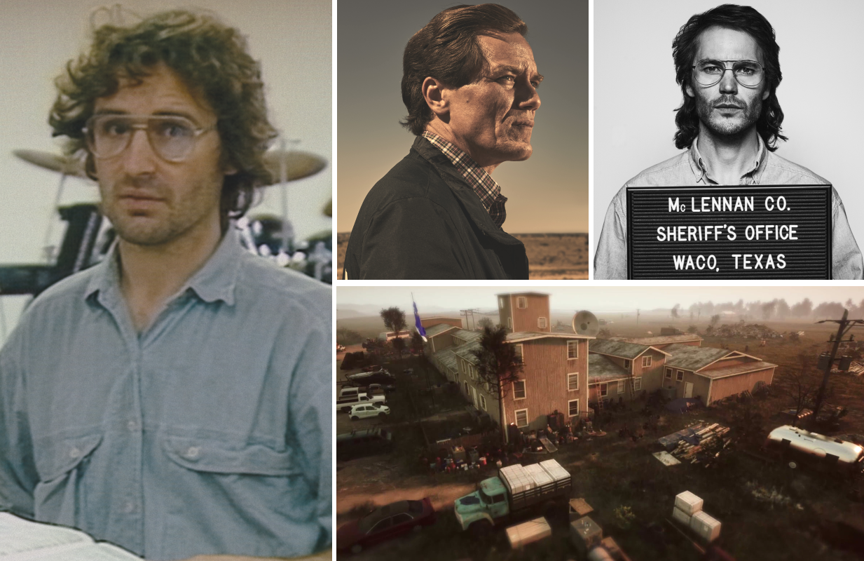 Branch Davidian leader David Koresh and the 1993 siege at the group's compound have long held the public's interest. (Photos: Netflix/Showtime)