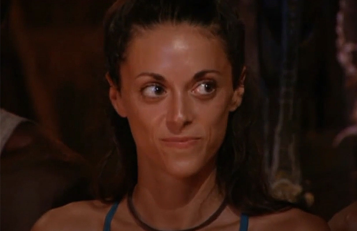 Eliza Orlins on Survivor (Photo: CBS)