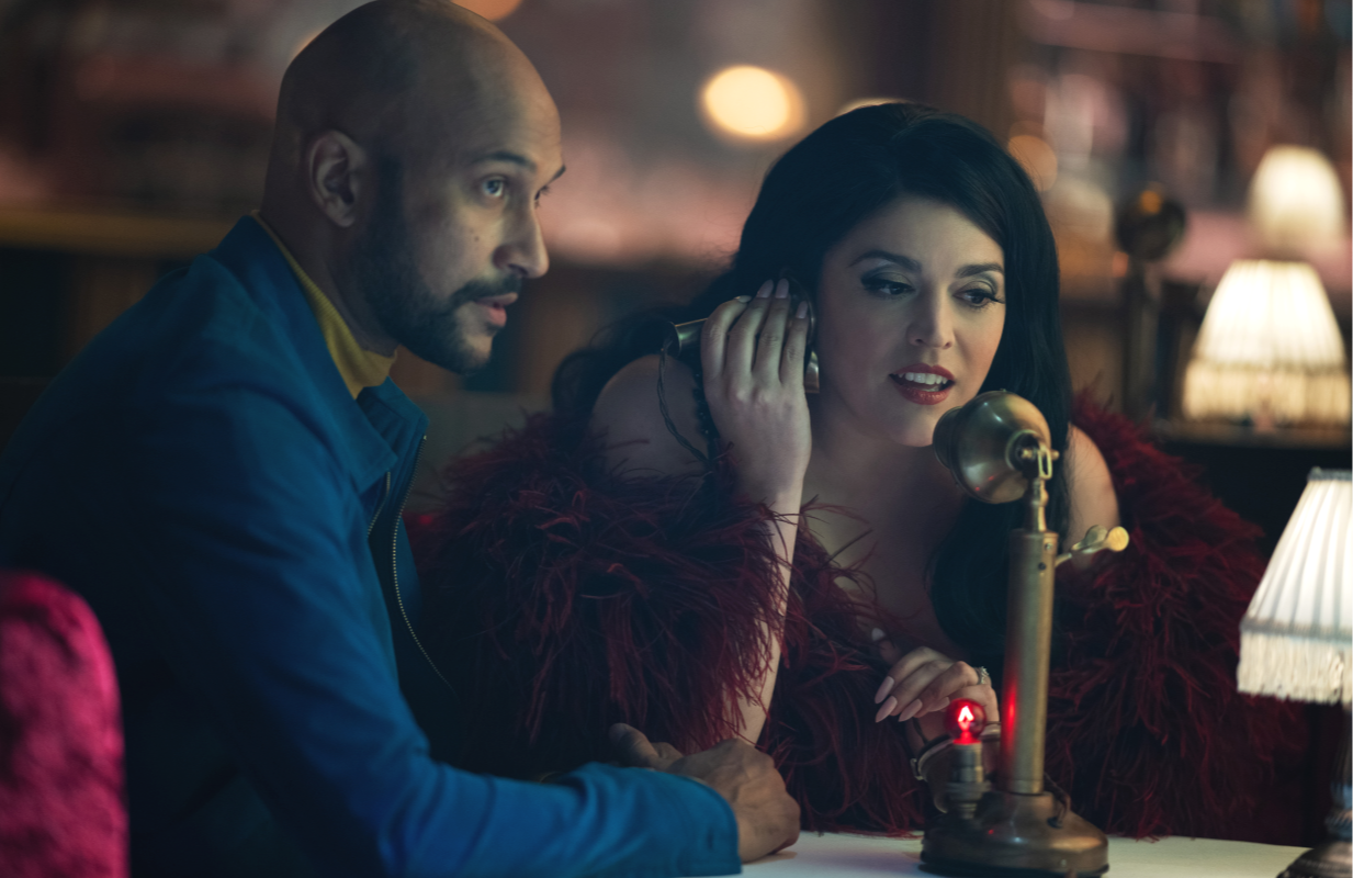 Keegan-Michael Key and Cecily Strong in Season 2 of Schmigadoon! (Photo: Apple TV+)