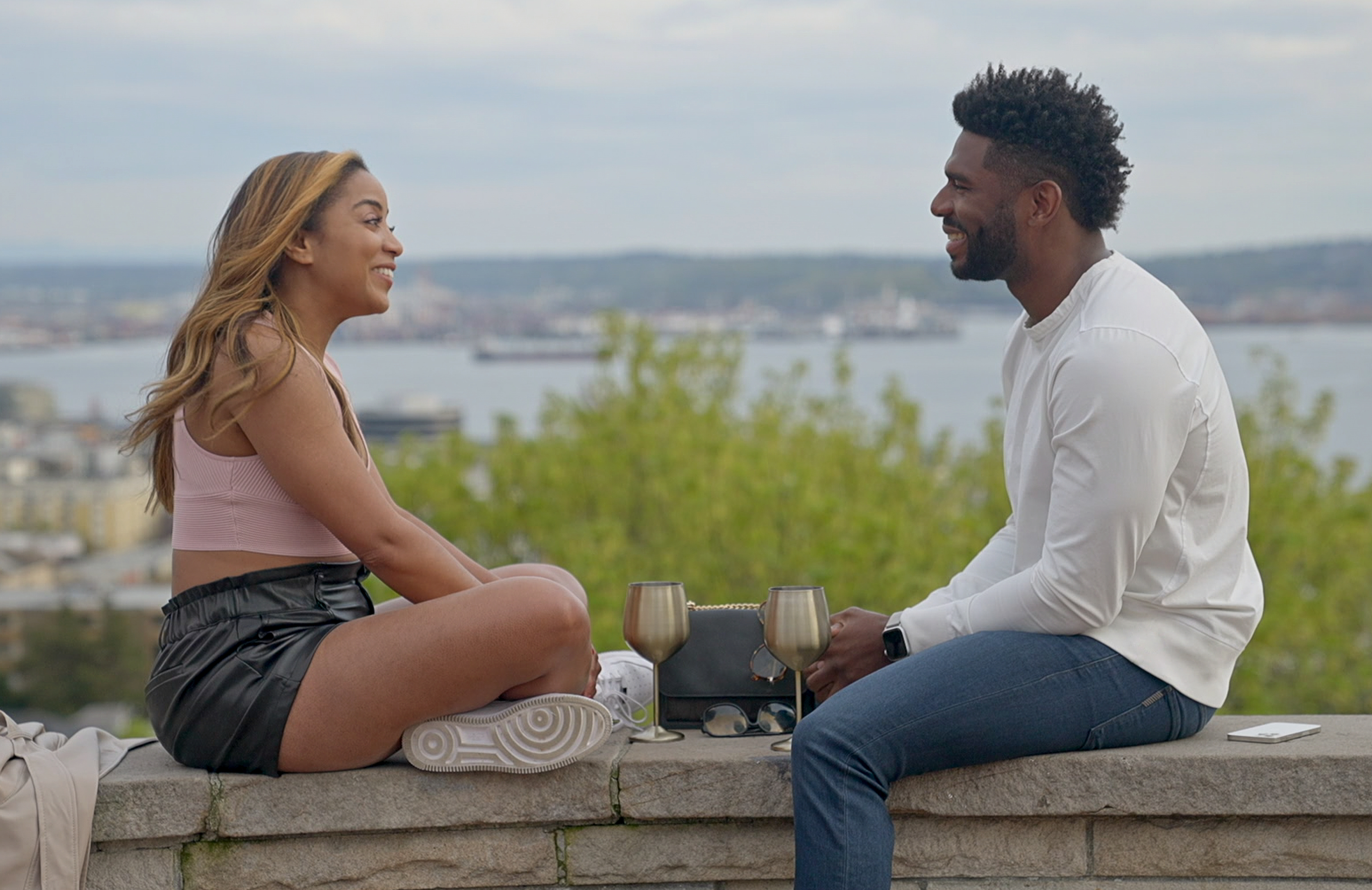Tiffany Pennywell and Brett Brown on Season 4 of Love Is Blind (Photo: Netflix)