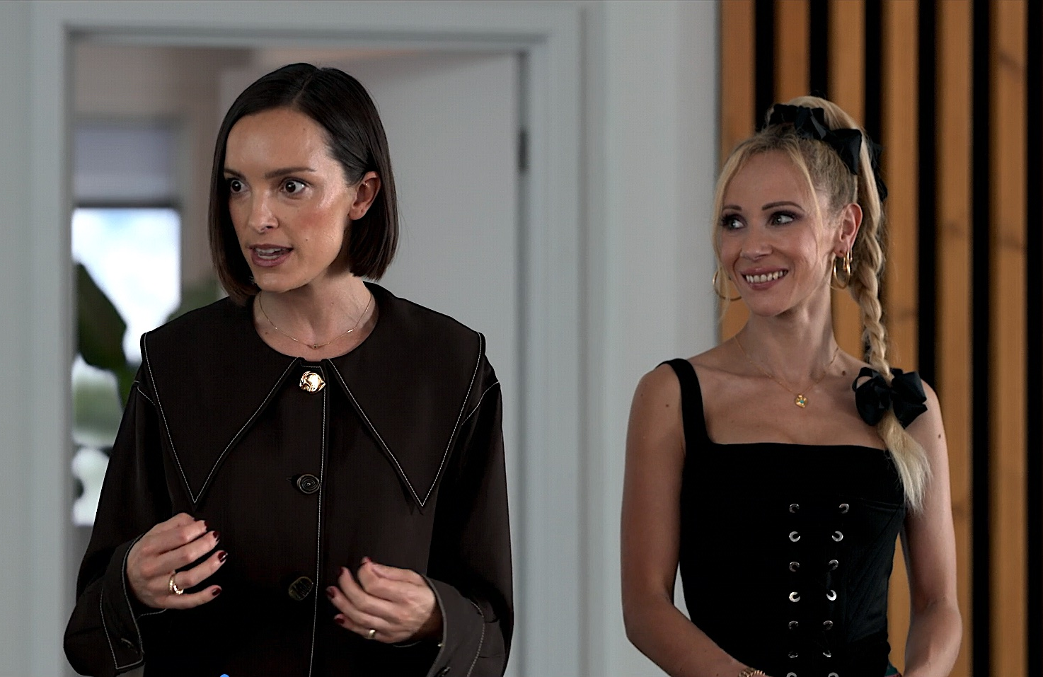 Jodi Balfour and Juno Temple in Ted Lasso