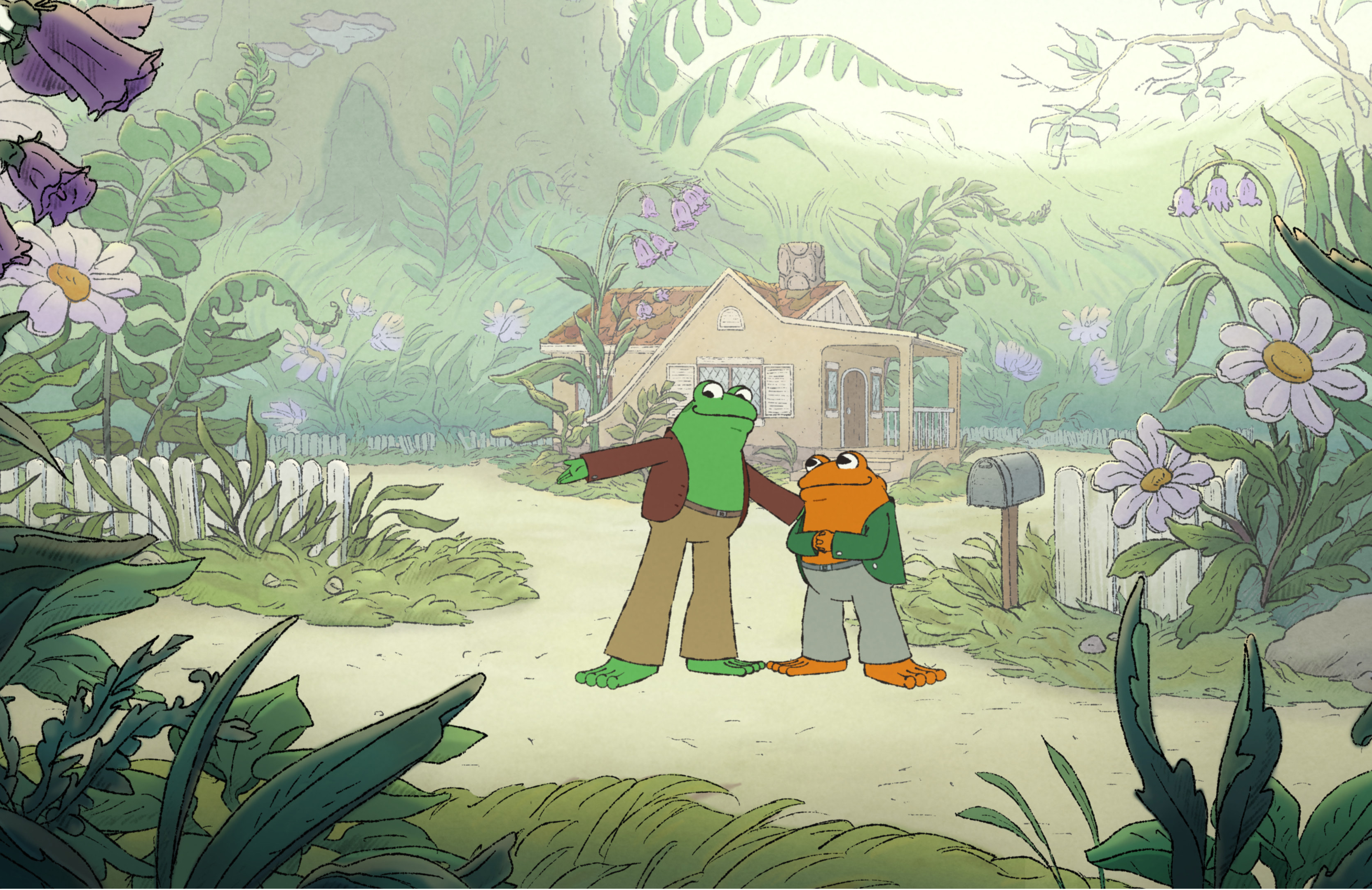 Frog (voiced by Nat Faxon) and Toad (voiced by Kevin Michael Richardson) (Photo: Apple TV+)