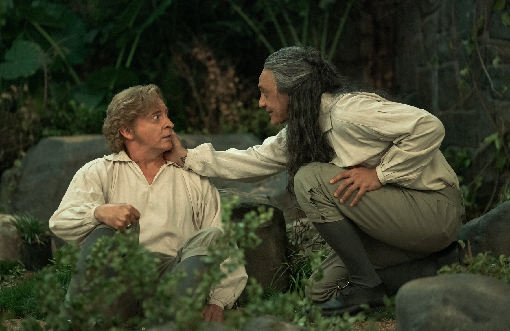 Rhys Darby and Taika Waititi in Our Flag Means Death (Photo: Aaron Epstein/HBO Max)