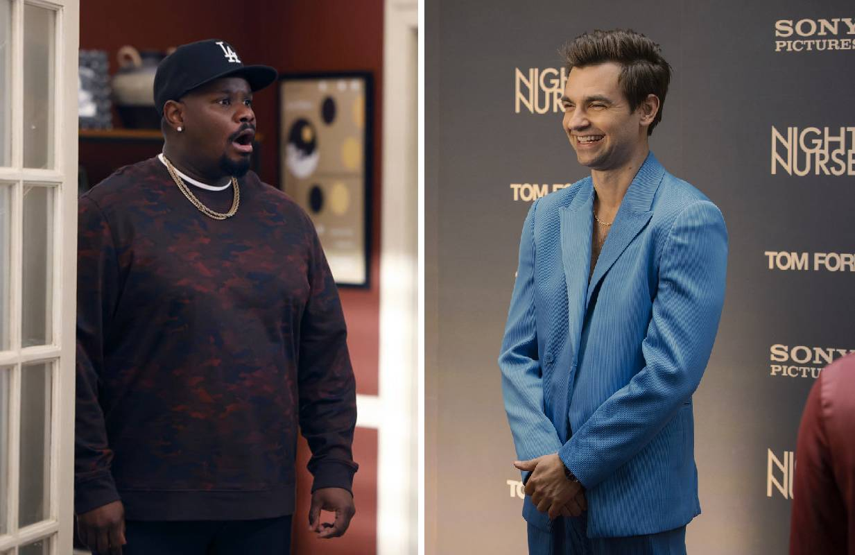 Carl Tart in Grand Crew and Drew Tarver in The Other Two (Photo: Jordin Althaus/NBC; Greg Endries/HBO Max)