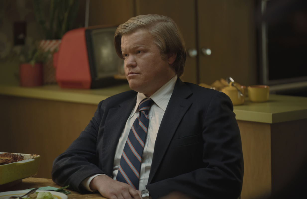 Jesse Plemons (and wig) in Love &amp; Death (Photo: Jake Giles Netter/HBO Max)