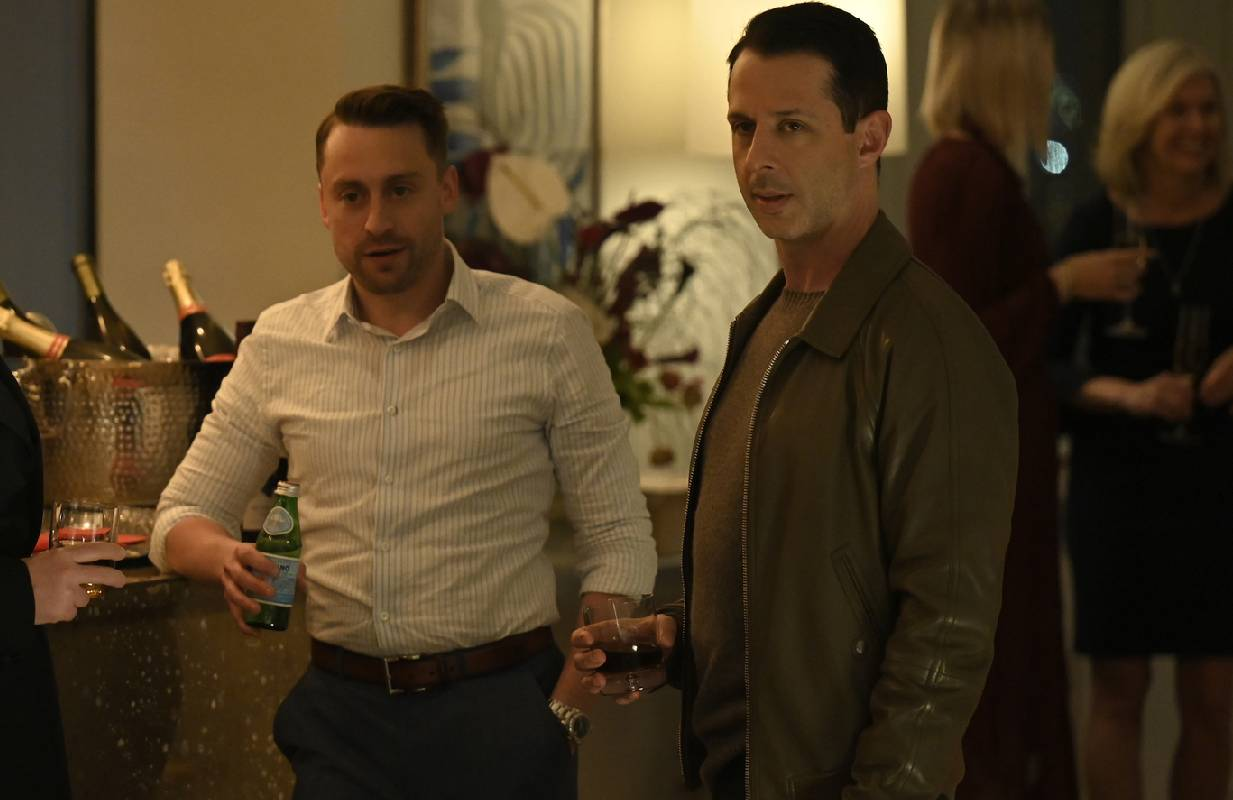 Kieran Culkin and Jeremy Strong in Succession (Photo: David Russell/HBO)