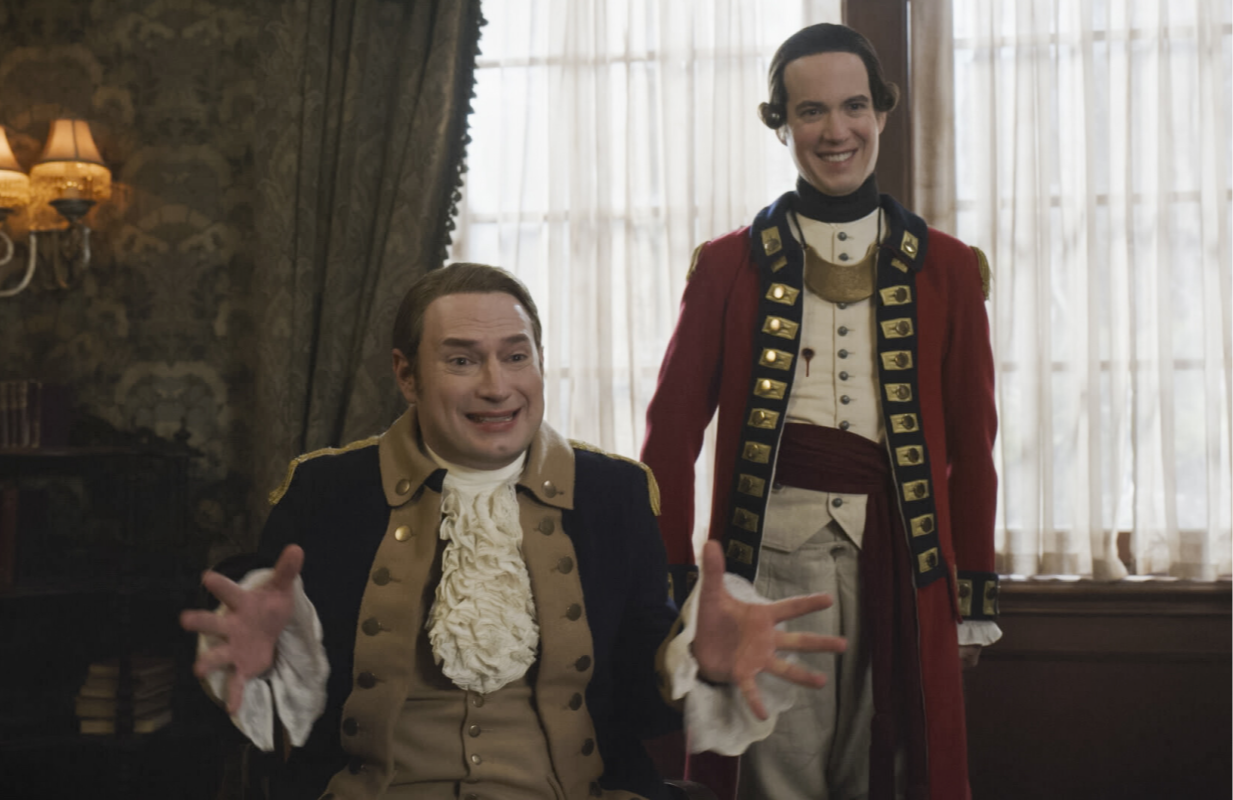 Brandon Scott Jones and John Hartman in Ghosts (Photo: CBS)