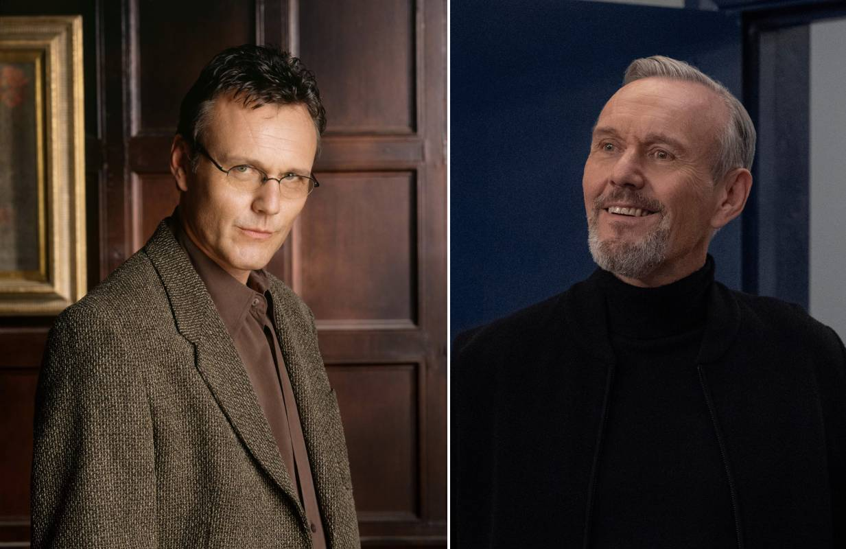 Anthony Head in Buffy the Vampire Slayer and Ted Lasso (Photo: Courtesy Everett Collection; Apple TV+) 