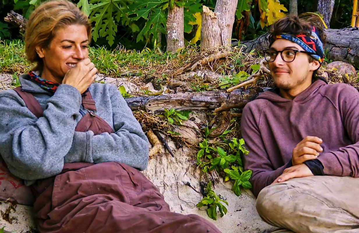 Carolyn Wiger and Carson Garrett (Photo: CBS)