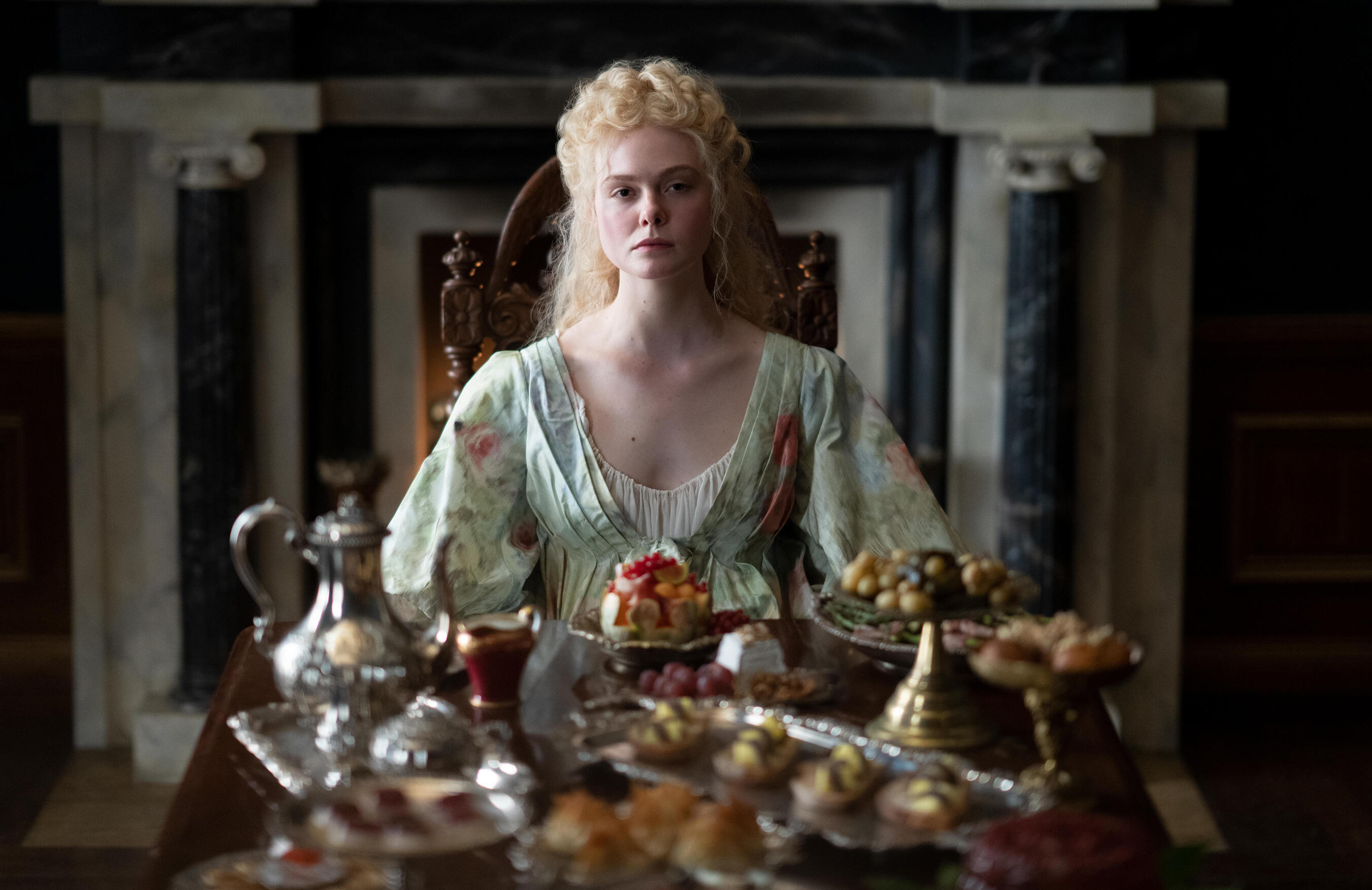 Elle Fanning stars in The Great (Photo: Hulu)